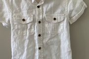 White short sleeve shirt 18-24 months