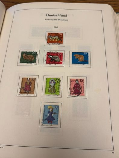Stamp album GERMANY