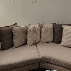 Sofa with cushions