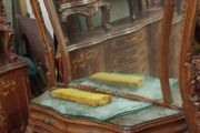Old carved wood  console table ...dressing table