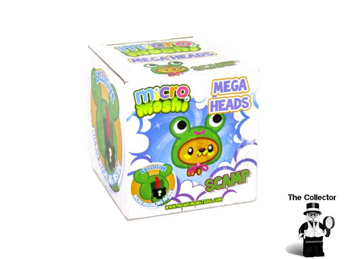 Micro Moshi Monsters Mega Heads Scamp Brand New Sealed