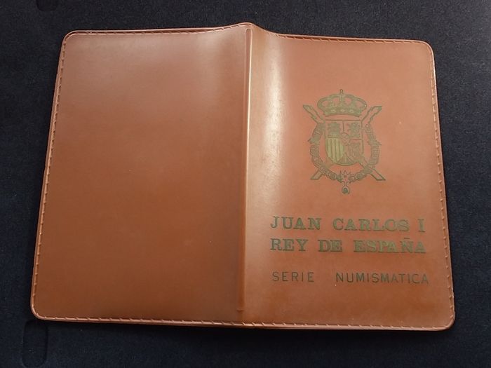 Official 1979 Spain Mint Coin Set (Juan Carlos 1) - 8 Uncirculated Peseta Coins