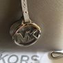 Michael Kors Leather Grey Satchel Image 6