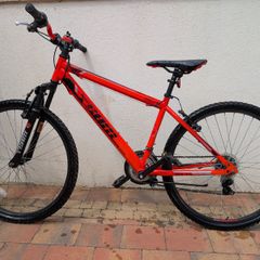 Boys 26" Red mountain bike