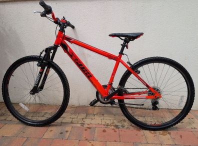 Boys 26" Red mountain bike