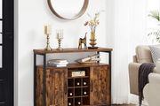 New Vintage Display Cabinet With Wine Rack - FREE P&amp;P