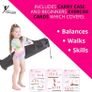 Gymnastics Beam For Kids - Amazing Balance Equipment For Children at Home -210/240/270cm - Faux Suede, High Density EVA Foam - Flash Cards, Carry Straps, Carry Case and Multiple Colours! Image 3