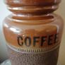 vintage 70s ceramic coffee jar Image 2