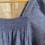 tunic dress F&F denim size XS UK 8 EU 36 Image 3