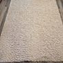Large Shaggy Cream Rug Image 10