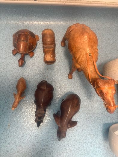 Wooden animals