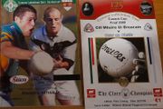 GAA various Carlow, Clare, Kerry, Kildare and Wicklow club programmes