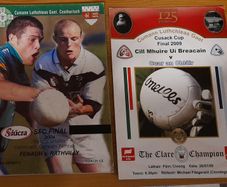 GAA various Carlow, Clare, Kerry, Kildare and Wicklow club programmes