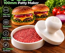 Burger Press - 10 cm or Custom Size Patty Maker