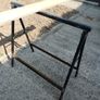 Foldable Trestles for Saw Horse or Stall Table Image 3