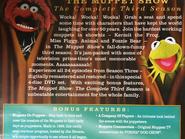 The Muppet Show - Season 3 (1978-1979) [DVD TV Boxsets]