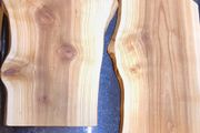 Handmade Cherry Wood Charcuterie Boards - 60cm - Live Edge - Set of 2