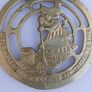 Vintage brass wall plaque - Its pleasant to labour for those we love Image 2