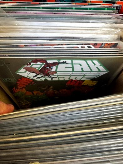 Image Long Comic Box w 275 comics for Sale
