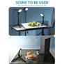 29423 Neewer 3 Packs 66pcs Tabletop LED Video Light with Mini Tripod Stand and Color Filters Image 7