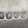 antique IRISH silver tablespoon Image 2