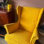 Ikea Strandmon Armchair Yellow Image 3