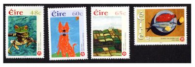 2004 Ireland Celebrating 50 Years of Children's Art (1955-2004) Commemorative Stamps Mint Never Hinged (MNH)
