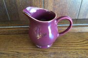 Bewleys Maroon ceramic milk jug