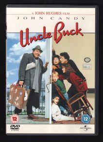 Uncle Buck DVD Movie staring John Candy, Gaby Hoffman & Macaulay Culkin