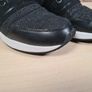 womens MICHAEL KORS Black glitter trainers runners wedge heel slip on  Size UK 4 EU 37 US 7M Image 8