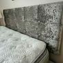 King Size Silver Diamond Divan Bed Image 5