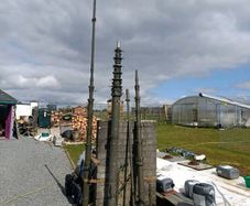 pneumatic military radio masts