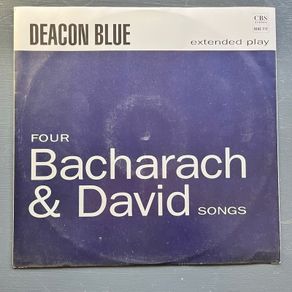 vinyl 12" single. Deacon Blue   Four Bacharach and David songs