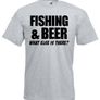 Fishing & Beer  Mens Funny Fishing T-Shirt, Funny Gifts For Men Image 3
