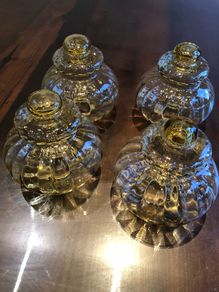 Glass shades for ceiling lights or wall lights