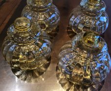 Glass shades for ceiling lights or wall lights