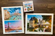 Trefl Limited Edition Places Jigsaws x3