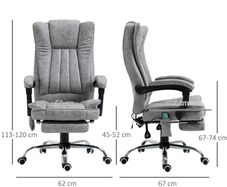 office chair with massage & heat