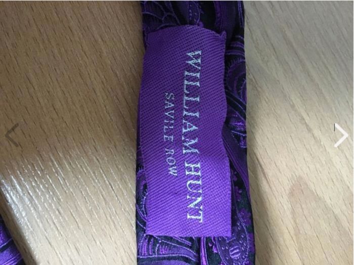 Designer silk ties Michaelis William hunt