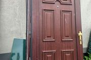 pvc double glazed door and frame