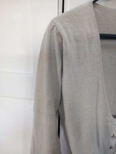 Mac & Jac Cardigan (L) Taupe