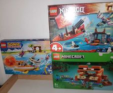 LEGO Sets Ninjago / Minecraft / Sonic 45e each