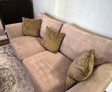 3 seater fabric sofa