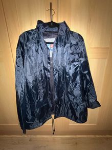 Navy Waterproof Rain Jacket