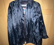 Navy Waterproof Rain Jacket