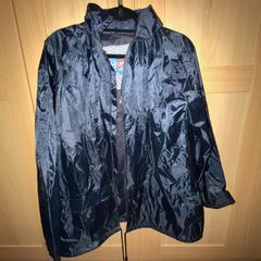 Navy Waterproof Rain Jacket