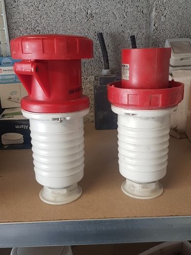 63A 400V IP67 socket and plug (Generator Lead)