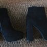 Black NEW LOOK platform  ankle boots, excellent condition Image 5