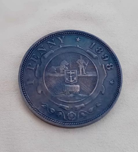 South Africa 1898 Zar Penny