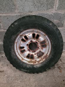 Pajero steel wheel